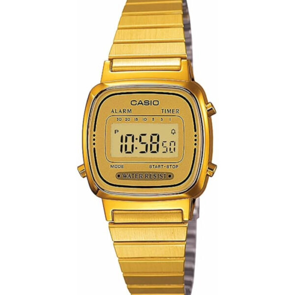 Casio Damen Digital Armbanduhr LA670WGA9D