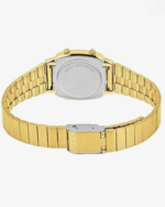 Casio LA670WGA-9D Damen Digitaluhr Gold – Rückseite