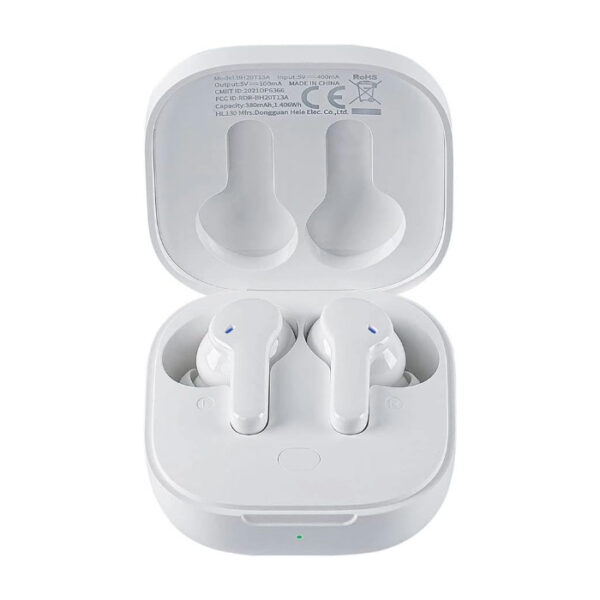 QCY T13 Wireless Earphones with Mic and Touch Control, 40-hour Playtime with Charging Case, IPX5 Sweat-Resistant, In-Ear Wireless Headphones for iPhone/Samsung/Xiaomi/Huawei