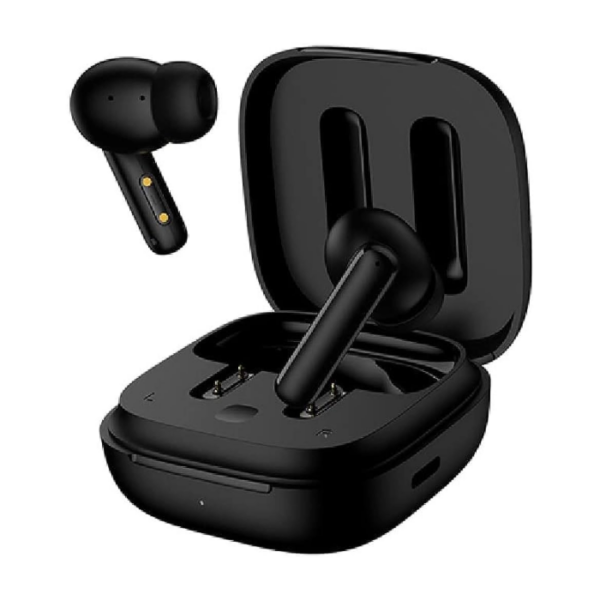 QCY - T13ANC, complete wireless headphones, with charging box, black single color