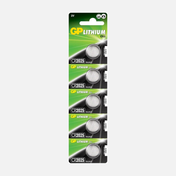 PoundMax® 5 x Knopfzellen Lithium CR2025 Batterien Uhr NEU