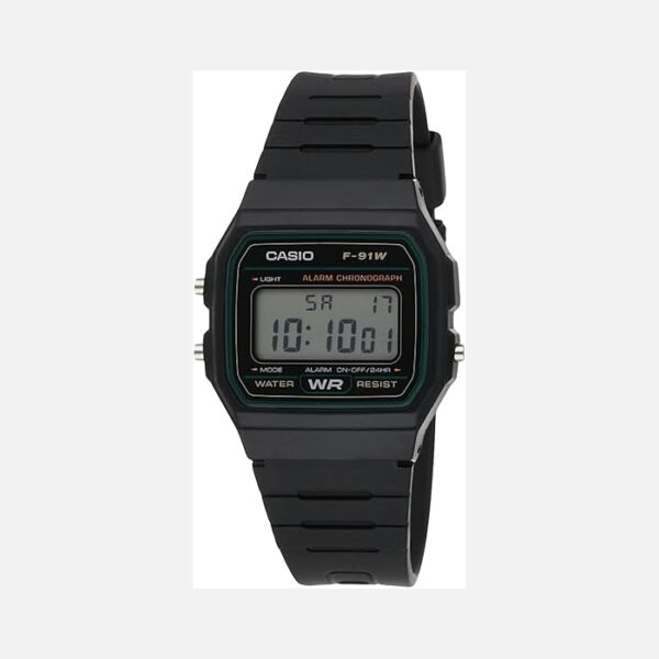 Casio F-91W-3DG Standard Men's watch, Black, Standard