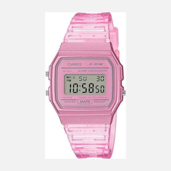 Casio Classic F91W Series Quartz Watch | Water Resistant |1/100 Second Stopwatch | Daily Alarm | Hourly Hour Signal |Auto Calendar |SS Case Back |12/24 Hour Format