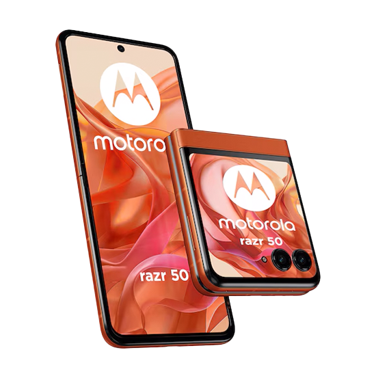 Motorola XT2453-1 Razr 50 5G Dual Sim 8GB RAM 256GB - Spritz Orange