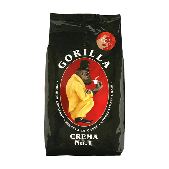 Gorilla Crema No.1 Coffee Beans 1KG