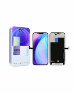 Displaymodul und Box nebeneinander – iPhone 13 Pro