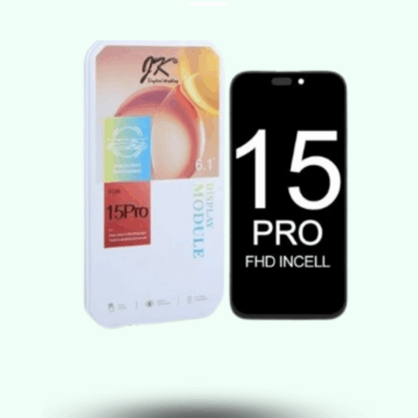 JK Premium In-Cell Display for iPhone 15 Pro (FHD) - Wolfsohn B2B Wholesale Electronics