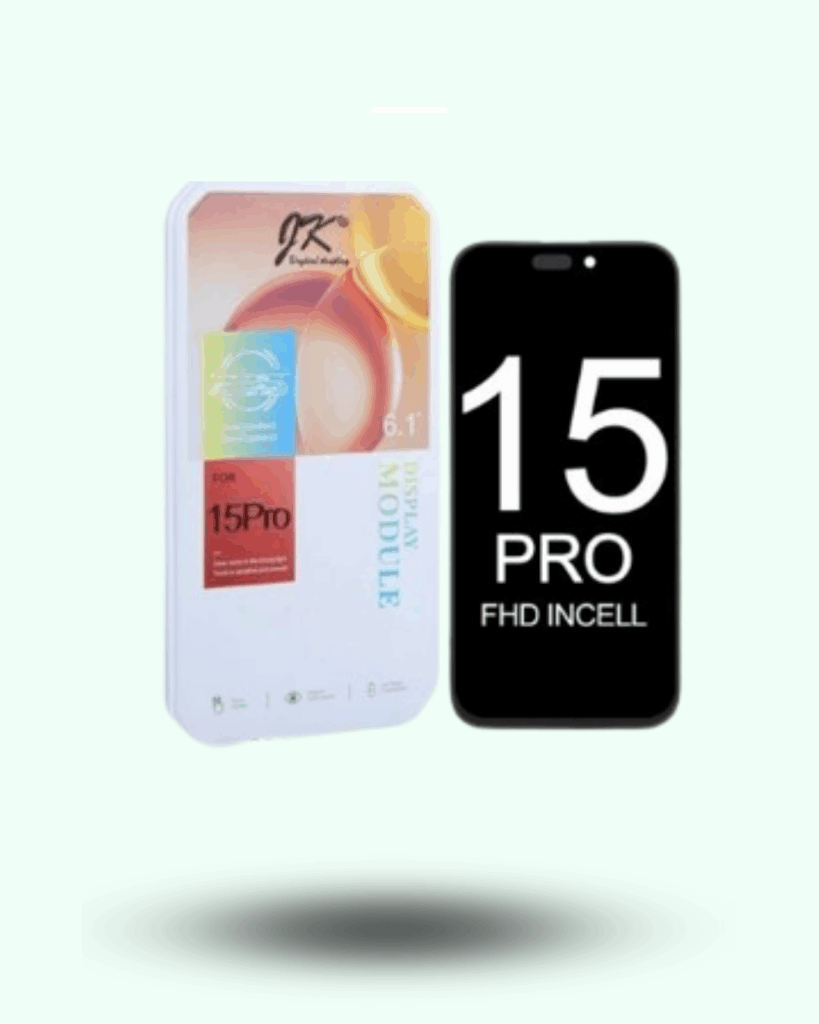 JK Premium In-Cell Display for iPhone 15 Pro (FHD) - Wolfsohn B2B Wholesale Electronics