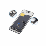 iPhone 15 Pro JK Premium In-Cell display flex cable and connector close-up – Wolfsohn B2B