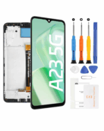 SUNIX InCell LCD Display für Samsung A23 5G mit Rahmen