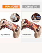 SUNIX OLED Display Qualität – Helligkeit und Kontrast