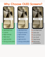 Touch Empfindlichkeit Vergleich – SUNIX OLED