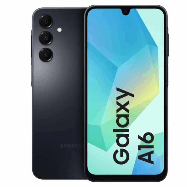 Samsung Galaxy A16 128GB Black - Front View - Wolfsohn B2B Wholesale