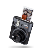 Fujifilm Instax Mini 41 Sofortbildkamera mit Retro-Design in Schrägansicht