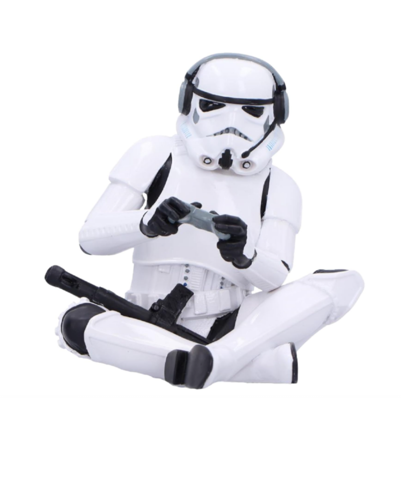 Stormtrooper Game On Figur – offiziell lizenzierte Resin Figur beim Videospielen