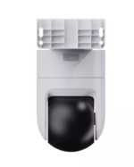 Seitenansicht der Xiaomi Outdoor Camera CW500 Dual mit Wandhalterung und PTZ-Kuppel