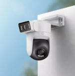 Xiaomi Outdoor Camera CW500 Dual im Einsatz im Außenbereich mit sichtbarer Umgebung