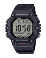 Casio AE-1600H-1AVEF Digitaluhr schwarz Vorderansicht