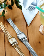 Casio AQ-230A silber und gold Vergleich