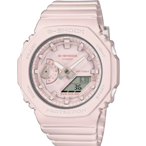 Casio G-SHOCK GMA-S2100BA-4AER – Sportliche Analog-Digital-Uhr in modischem Pink
