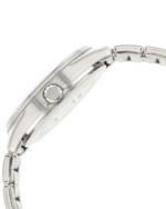 Seitenansicht der Casio MTP-1302PD-3AVEF mit Krone und flachem Gehäuseprofil