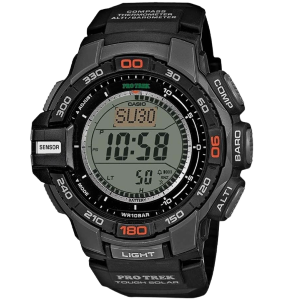 Casio Pro Trek PRG-270-1ER – Professionelle Outdoor-Uhr mit Tough Solar & Triple Sensor