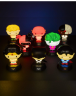 Leuchtende Aquaman 3D Figur im dunklen Raum