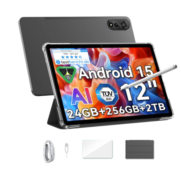 Blackview MEGA 2 Android 15 Tablet 12 Zoll 2K Display Wolfsohn B2B