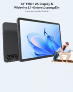 12 Zoll 2K FHD Display Blackview MEGA 2 Tablet 120Hz