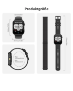 Blackview R30 MAX Smartwatch mit integrierter LED-Taschenlampe
