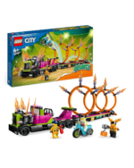 LEGO 60357 City Stuntz Stunttruck mit Feuerreifen-Challenge Action-Set