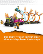 LEGO City Stuntz Motorrad mit Schwungradantrieb