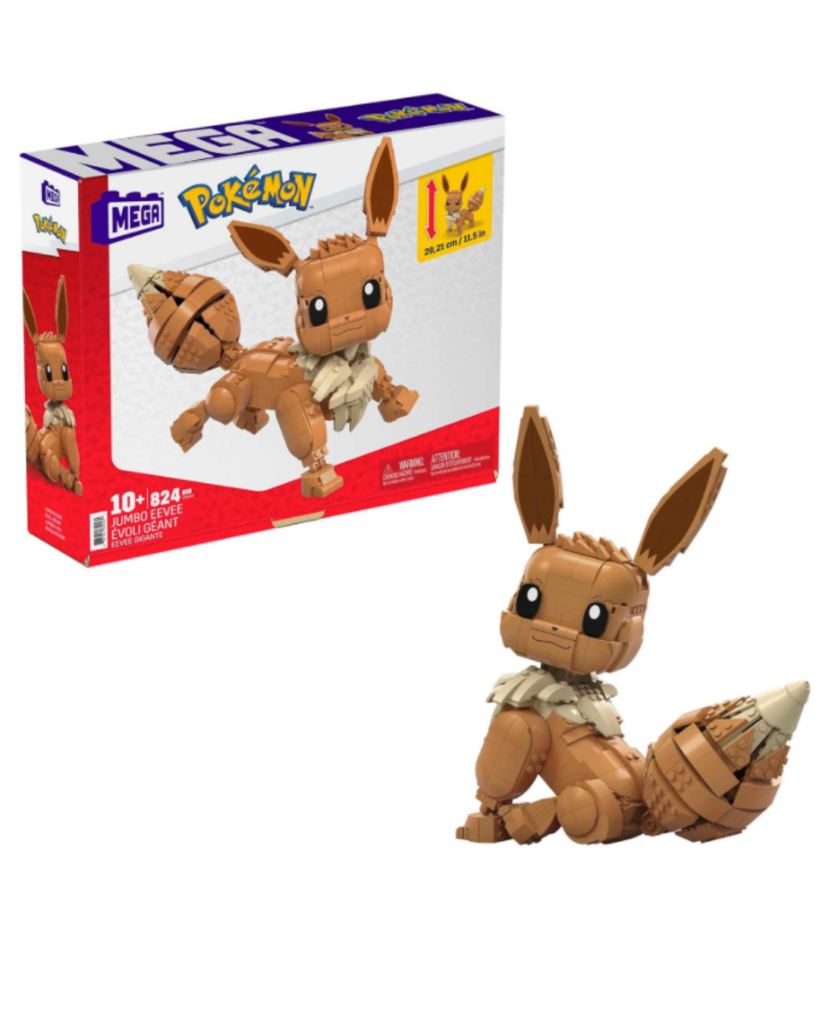 MEGA Construx Pokémon Jumbo Evoli Bauset 30 cm Figur Wolfsohn B2B
