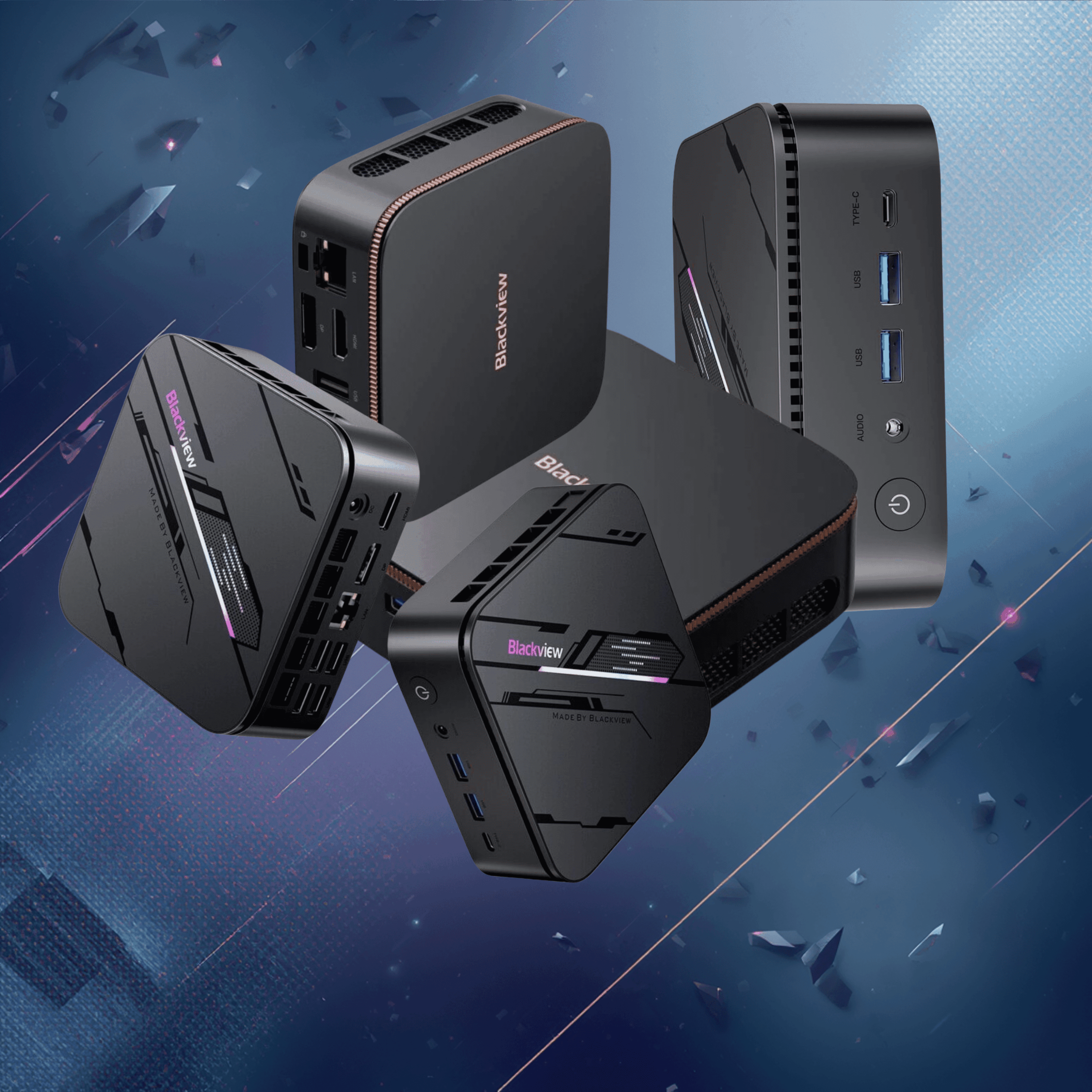 Kompakte Mini-PCs als Symbolbild für die Kategorie Mini PC