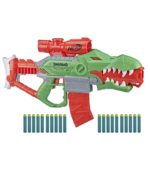 NERF DinoSquad Rex-Rampage motorisierter Blaster im T-Rex Design Wolfsohn B2B