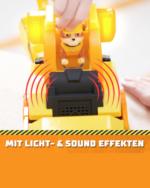 Aktivierung der Licht- und Soundeffekte beim Rubble Deluxe Bulldozer